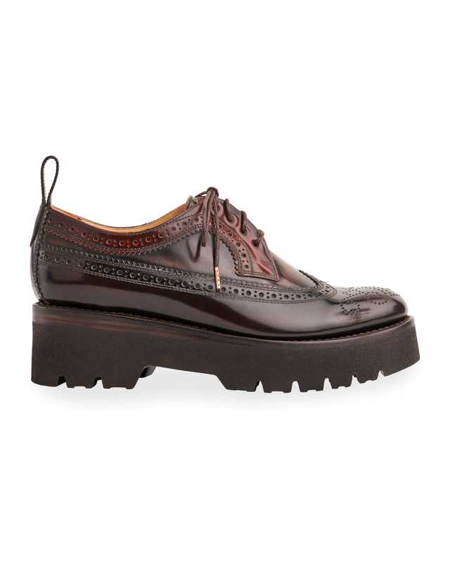 Miss Lucy Wing-Tip Platform Oxfords